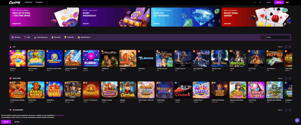 The Exciting World of Casiny Slots 60